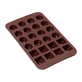 Tala Christmas Silicone Chocolate Mould - Brown 10A00159