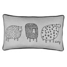 Fusion Dotty Sheep Filled Cushion Natural 28x48cm additional 1