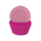 Candy Pink Cupcake Cases (75) additional 1