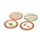 Cath Kidston Christmas Ceramic Coaster Set of 4 additional 1