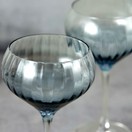 Gatsby Blue Champagne Coupe Glass Set of 4 additional 4