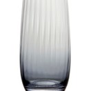Gatsby Blue Tall Tumbler Glass Set of 4 additional 2