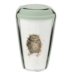 Royal Worcester Wrendale Owl Travel Mug