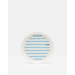 Joules Blue Stripe Hand Painted Side Plate