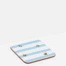 Joules Bee Stripe Pack of 4 Tablemats or Coasters additional 7