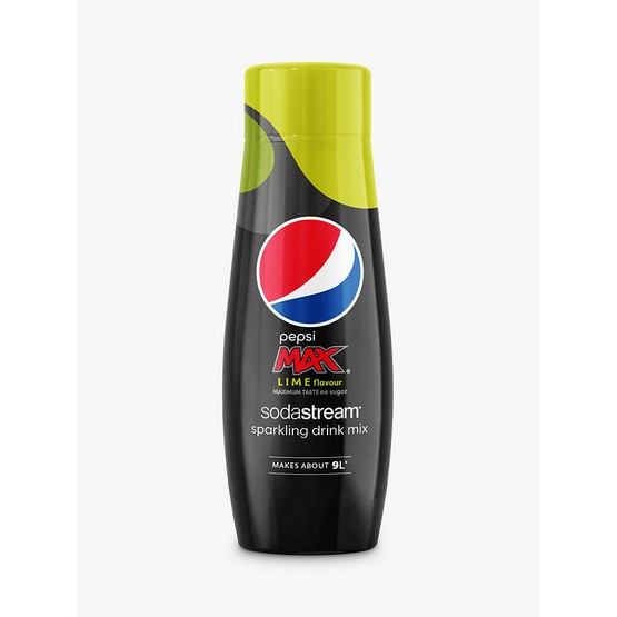 SodaStream Pepsi Max Lime Sparkling Drink 440ml