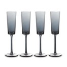 Simply Home Dusky Grey Flute Glass Set of 4 additional 1
