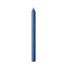 Cidex Rustic Candle Dusty Blue 29cm