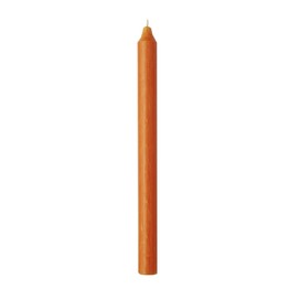 Cidex Rustic Candle Orange 29cm