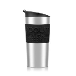 Bodum Travel Mug 350ml Stainless Steel Black 11068-01