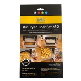 NoStik Air Fryer Liner Rectangular Set of 2