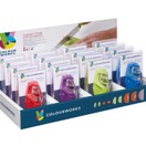 Colourworks Brights Coloured 2 Stage Compact Knife Sharpener - Assorted additional 1