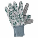 Briers Cotton Grip Gloves Triple Pack Eucalyptus Design Medium additional 3