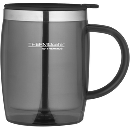Thermocafe by Thermos Desk Mug Gunmetal Grey 0.45ltr