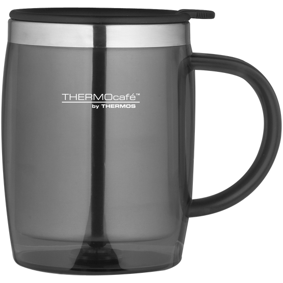 Thermocafe by Thermos Desk Mug Gunmetal Grey 0.45ltr
