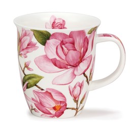 Dunoon Nevis Magnolias Light Pink Fine Bone China Mug