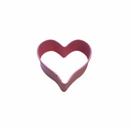 Cookie Cutter Small Pink Heart 5cm