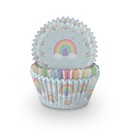 Pastel Rainbow Cupcake Cases Pack of 75 additional 1
