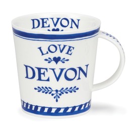 Dunoon Cairngorm Love Devon Fine Bone China Mug