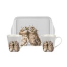 Pimpernel Wrendale Designs Mug and Tray Set - Owl additional 2