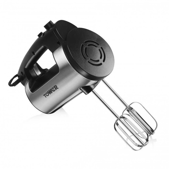 Tower Hand Mixer Stainless Steel 300w T12016