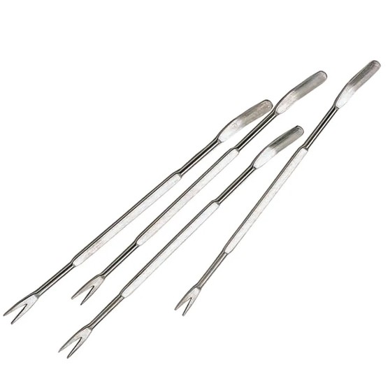 KitchenCraft Set of Four Stainless Steel Seafood Forks