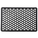 JVL Honeycomb Scraper Rubber Doormat 40x60cm additional 1