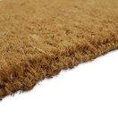 JVL Plain Natural Coir Doormat 40x68cm additional 3