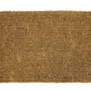 JVL Plain Natural Coir Doormat 40x68cm additional 1