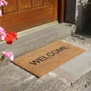 JVL Welcome Latex Coir Doormat 33.5x60cm additional 3