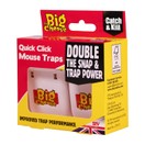 STV Big Cheese Quick Click Mouse Traps Twin Pack STV147 additional 2