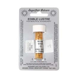 Sugarflair Edible Lustre Colour - Royal Gold