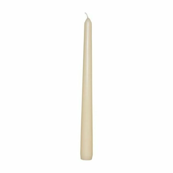 Prices Venetian Dinner Table Candle Ivory