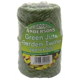 Andersons Green Jute Garden Twine 50g