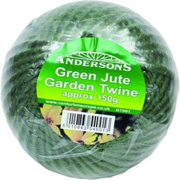 Andersons Green Jute Garden Twine 150g