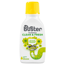 Buster Citrus Plughole Clean & Fresh Gel 300ml