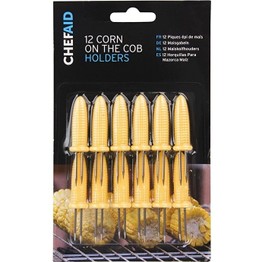 Chef Aid Plastic Corn on the Cob Forks pack of 12