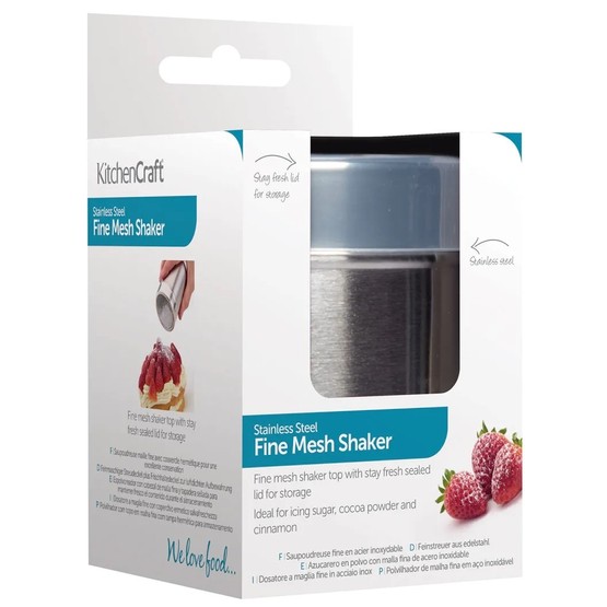 Kitchencraft S/Steel Fine Mesh Shaker and Lid