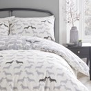 Fusion Duvet Cover Set Dudley Love Grey additional 3