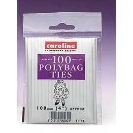 Caroline Poly Bag Ties (100) 1117