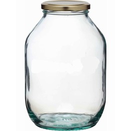 KitchenCraft Home Made Traditional Half Gallon Glass Pickling Jar