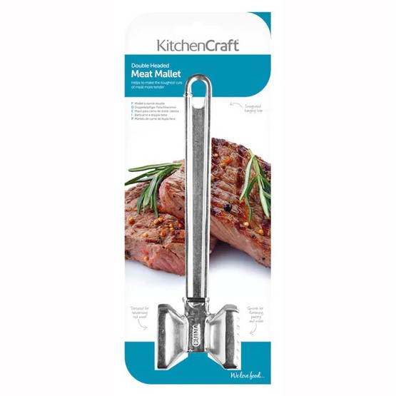 Kitchencraft Heavy Duty Metal Meat Tenderiser