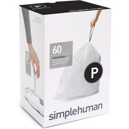 Simplehuman Bin Liners (P) 50-60ltr Bulk Pack of 60 CW0263