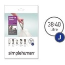 Simplehuman Bin Liners (J) 30-45ltr (20) CW0169 additional 1