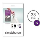 Simplehuman Bin Liners (K) 30-45ltr (20) CW0169 additional 1