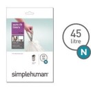 Simplehuman Bin Liners (N) 45Ltr (20) CW0174 additional 1