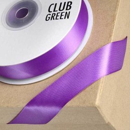 Club Green Satin Ribbon Purple
