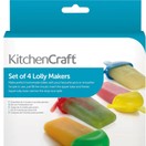 KitchenCraft Lolly Makers Set of Four additional 2