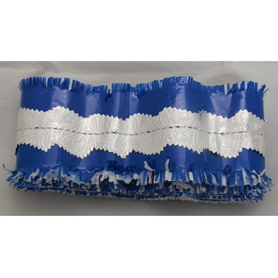 Cake Frill Blue - Sold by the Metre