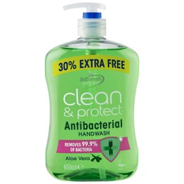 Astonish Handwash Clean & Protect Aloe Vera 500ml